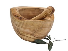 Mortier rond rustique 20 cm et