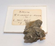 Blue Barite - Saint Laurent Le minier, France - Minerals Collection