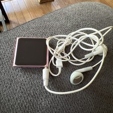 Apple iPod Nano 6th Generation Pink Portable 1.54" TFT Display MP3 Media Player