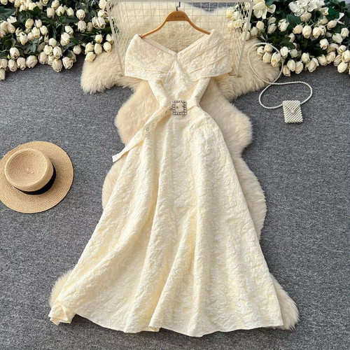 Robe longue élégante avec - Élégante,