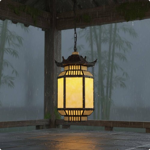 Lampe lanterne chinoise design - lanterne,