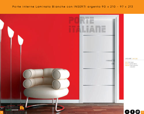 Portes intérieures laminées - portes,