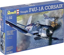 REVELL, Avion Vought F4U-1A CORSAIR à assembler et à peindre, échelle 1/32, R...