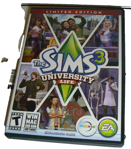 Les sims university life - university,