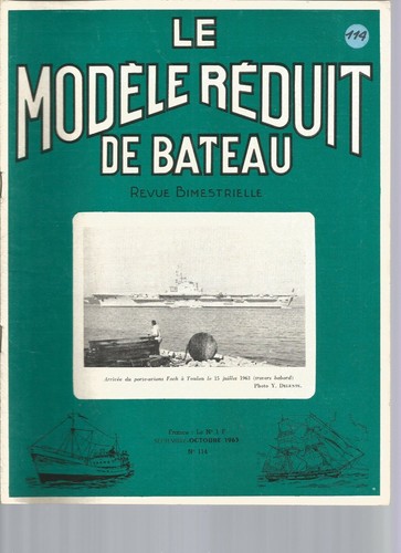 Modele reduit bateau 114 - de, n°114