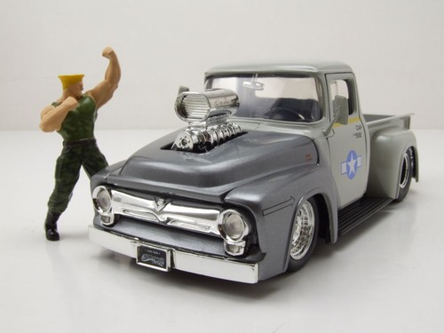 Ford 100 pick 1956 gris - f-100,