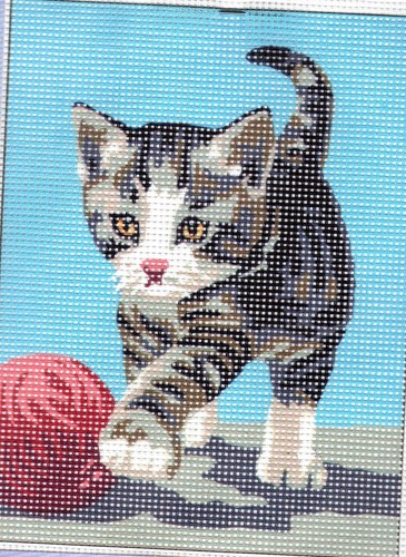 Kit canevas chaton - canevas, et
