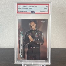 2020 Topps Chrome F1 #1 Lewis Hamilton RC Portrait PSA 9
