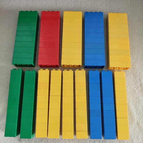 Lot 140 briques lego - 140, duplo