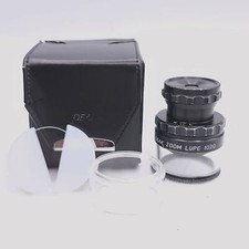 Peak Zoom Loupe 2066 lupe Measuring Magnifier w/Scale, 10x-20x 10-20x 1020 JAPAN
