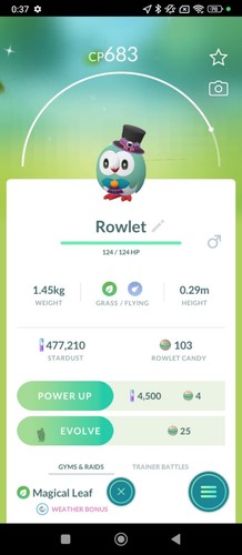 Rowlet halloween costume shiny - rowlet,