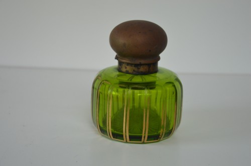 Ancien encrier cristal de - cristal,