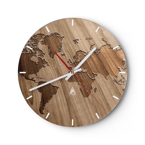 Horloge murale verre - murale, en