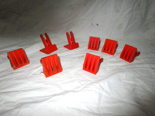 Orange vice clamp swivel - orange,