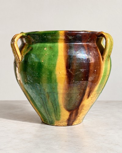 Ancien pot terre - ancien, cuite