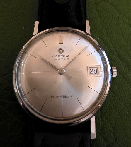 Montre certina automatic blue - automatic,