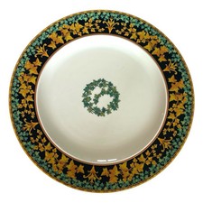 assiette Plate Versace Rosenthal Gold ivy 27 cm