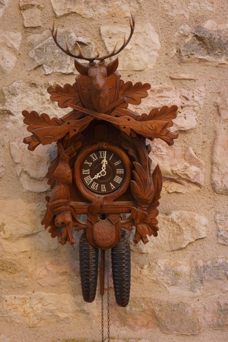 Rare ancien grand coucou - grand,