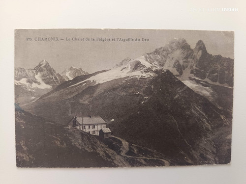 Cpa chamonix chalet - chamonix,
