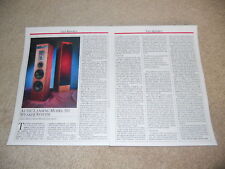 Altec Lansing 511 Speaker Review, 2 pg, 1989, Full Test