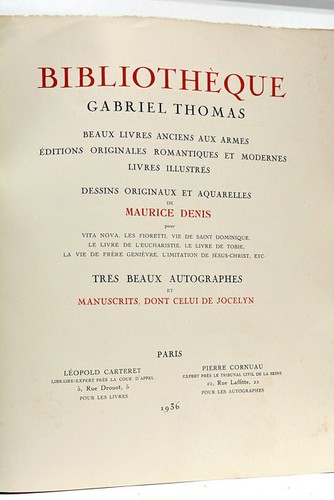 Bibliothèque gabriel thomas - ,