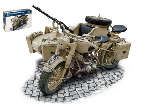 Italeri bmw r75 - italeri, german