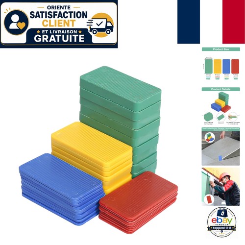 Cales plastique 40 mm - plastique,