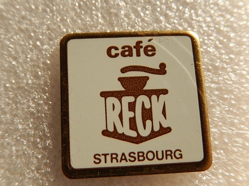 Pin cafe reck strasbourg - pin's,