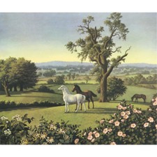Morning on the Weald - R Lampitt Print