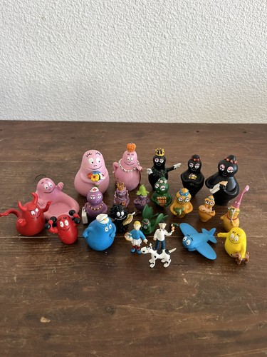 Lot barbapapa 23 figurines - ",