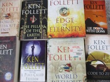 Ken Follett Novels - Paperbacks & Hardcover - Large Selection - Combined Postage