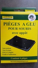 piège à souris  , 4 pièges adhésifs pour souris