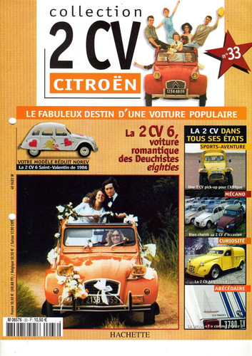 Fascicule citroën 2cv 33 - 2cv., n°