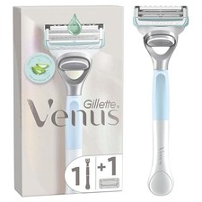 Gillette Venus + Satin Care Rasoir Pour Femmes Pour La Peau Et Les Poils Pubi...