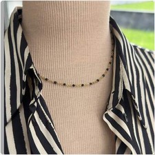 Collier fines Perles résines