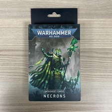 Nécrons Datasheet Cartes