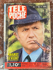 REVUE LIVRE TÉLÉ POCHE 1971