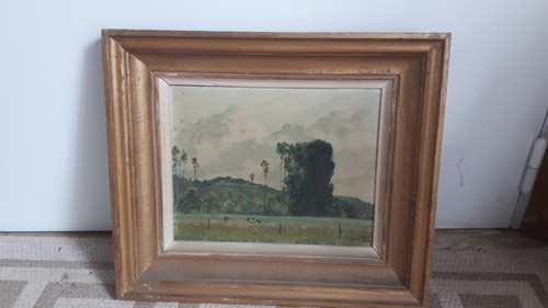 Huile sur panneau - ,, jean