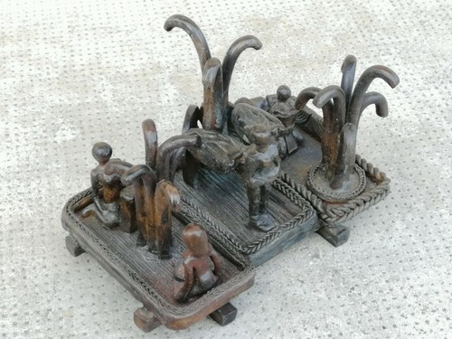 Sculpture bronze design magne - sculpture,