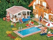 FALLER Piscine et abri de