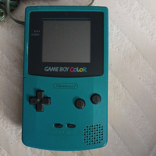 Teal nintendo gameboy color - teal,
