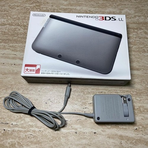 Nintendo 3ds argent - xl, noir