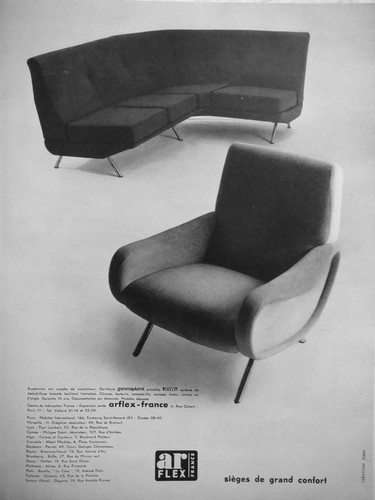 Publicité 1958 fauteuil - publicitÉ,