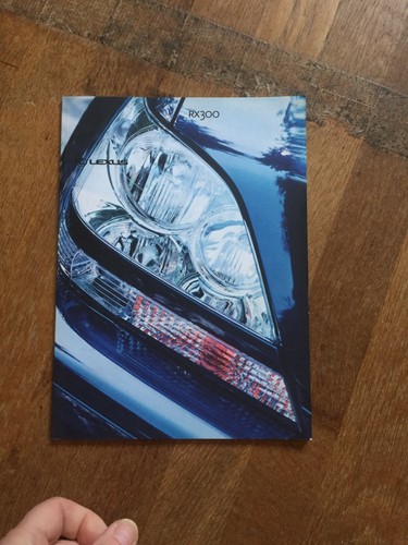 Catalogue toyota lexus 300 - toyota, rx