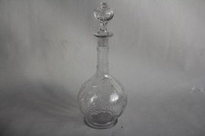 Ancienne Carafe cristal gravé