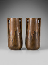 Paire de vases Denbac modèle