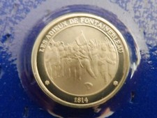 SUPERBE MINI- MÉDAILLE ARGENT  925 "HISTOIRE FRANCE " FRANKLIN-ANNEE 80 - N°83