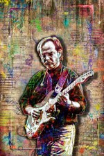 WALTER BECKER STEELY DAN 20x30in Poster,  Walter Becker Print Free Shipping US