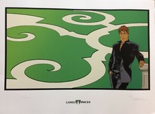 Largo Winch, sérigraphie grand format signée et numérotée par Philippe Francq TL