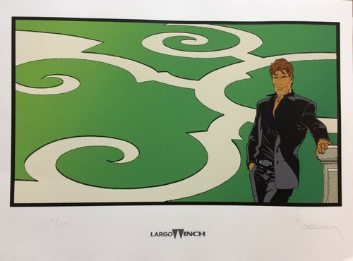 Largo winch sérigraphie - largo, winch,